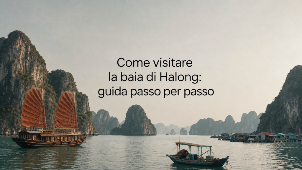 Come visitare la baia di Halong -guida passo per passo Come visitare la baia di Halong: guida passo per passo